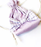 Bow Drawstring Bag