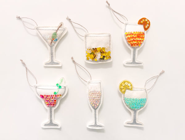 Beaded Cocktail decorations